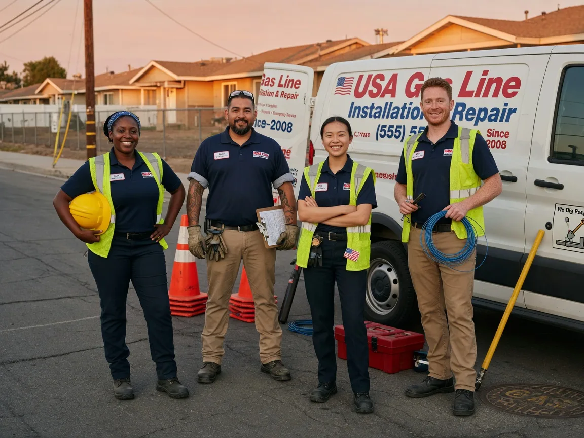 Gas Line Installation company in Cove, OR